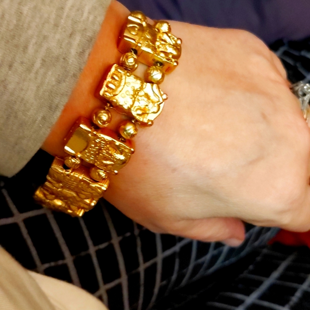 ❤️ Unique eclectic once in a million bracelet